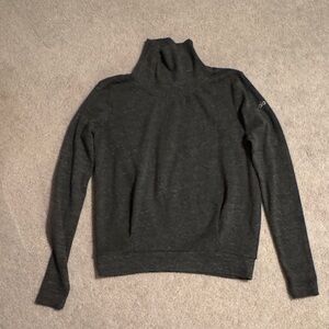 ALO Yoga Dark Gray Turtleneck Sweater XS